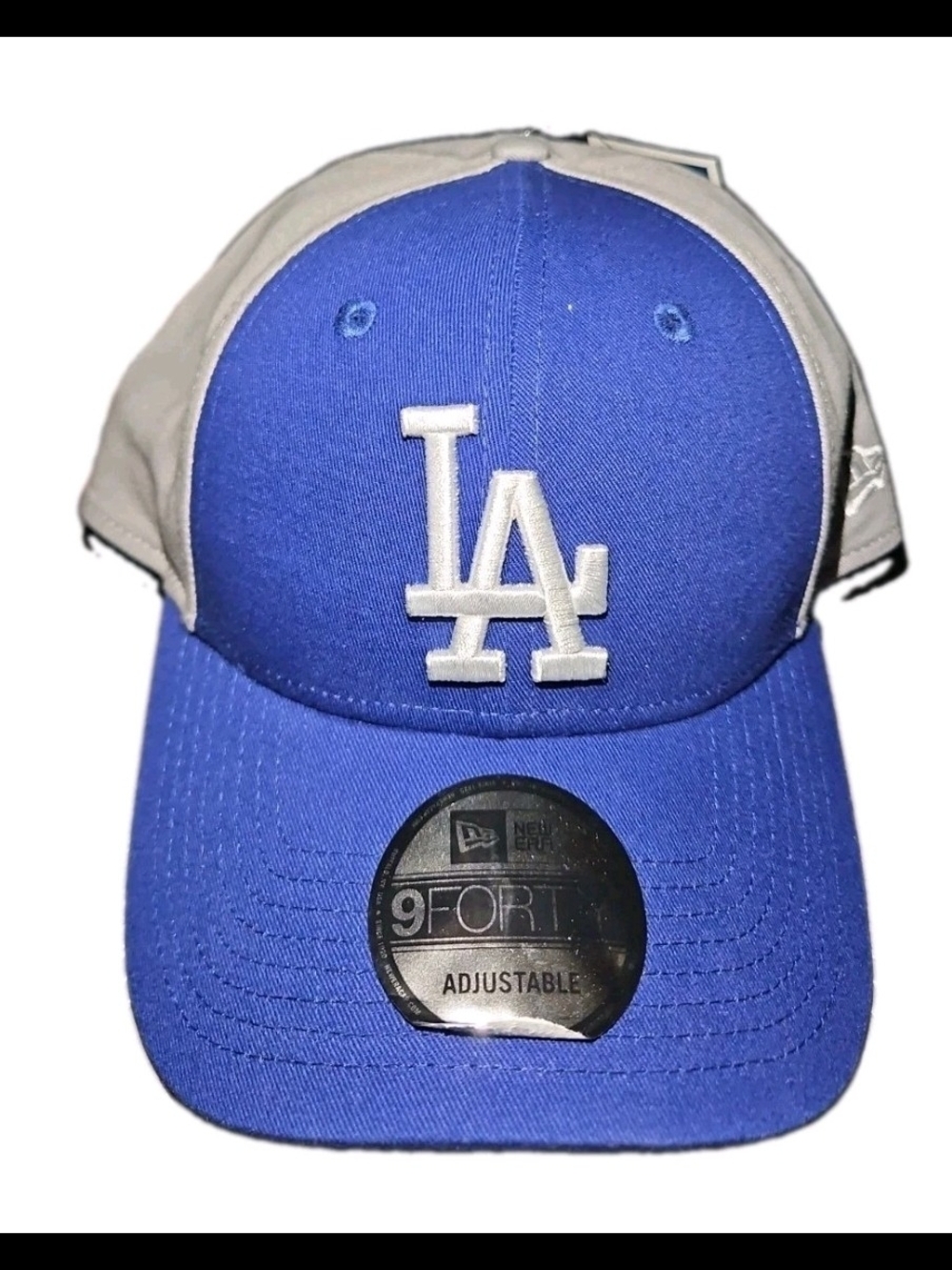 New Era 9FORTY Los Angeles Adjustable Cap MLB Snapback Hat Blue Gray